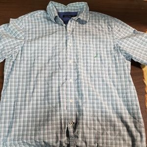 Men's short sleeve button down